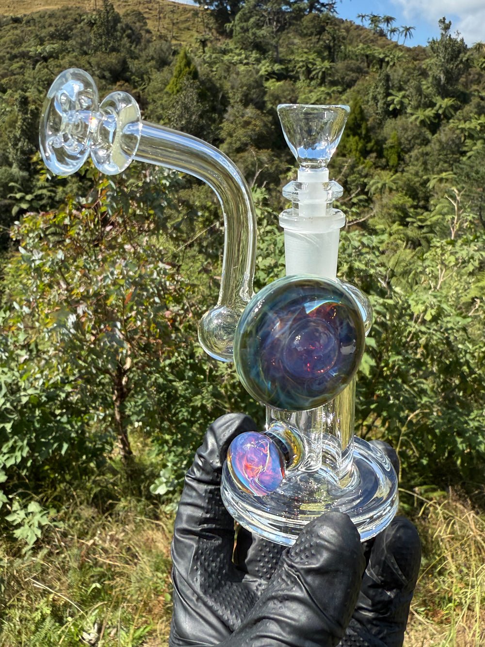 Beerglass Chaos Medallion Mini Rig - Orange/Multicoloured #1