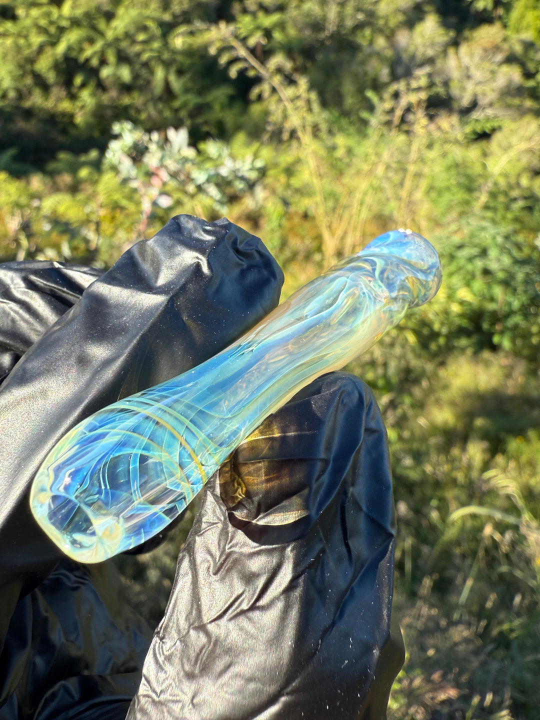 Kaigo Glass One Hitter - Silver Fumed #1