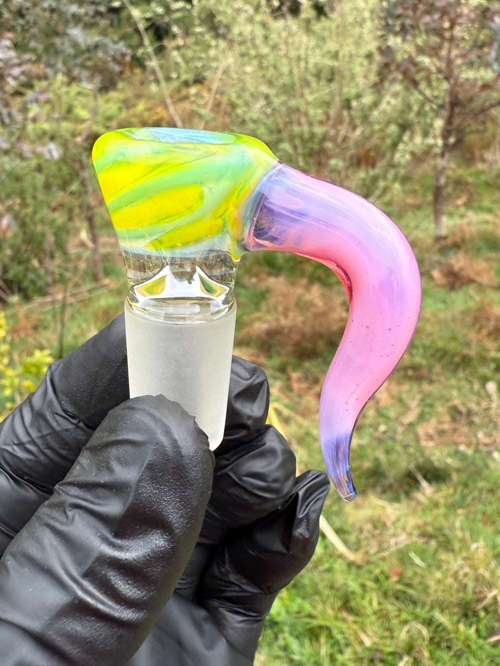Alex Golovin Slide 18mm Horn - Ghost/Yellow Slyme/Vital V3/Telemaganta