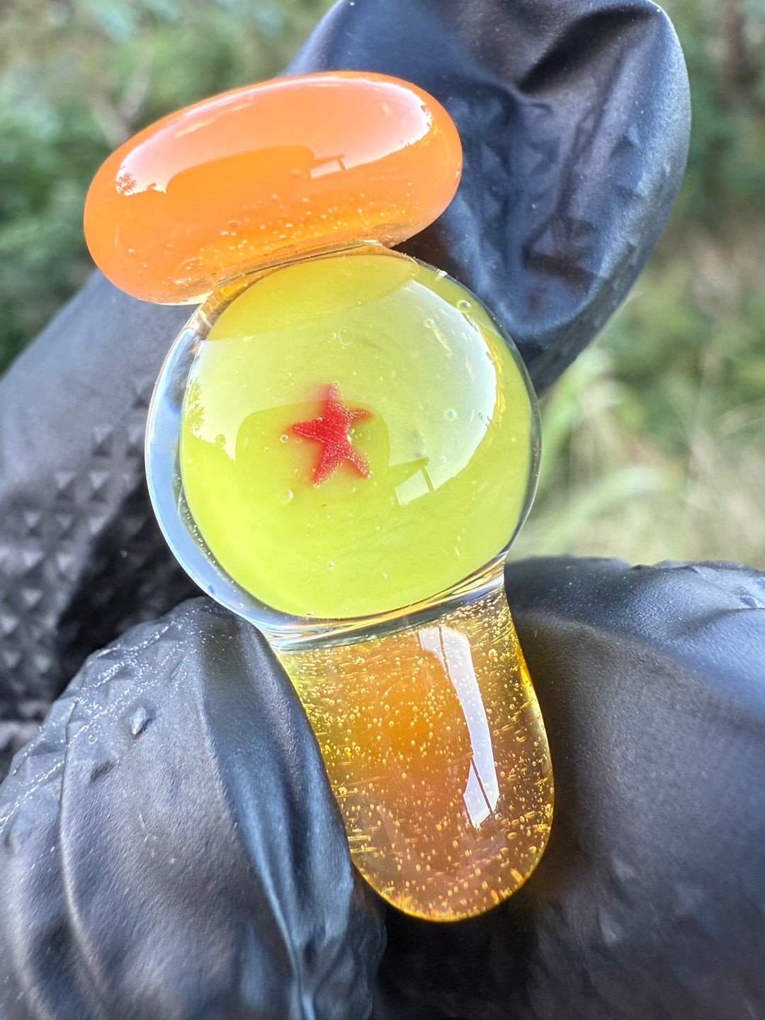 Uzzi Glass Dbz Milli Carb Cap - Orange