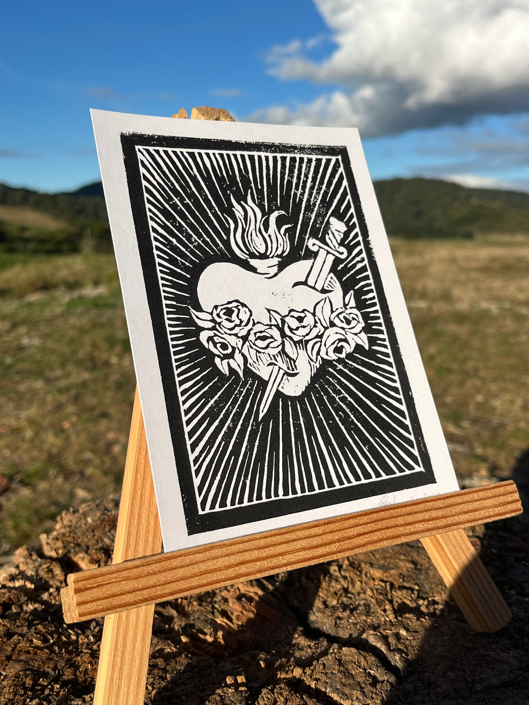 Sonz Aurelio - Sacred Heart (Print)