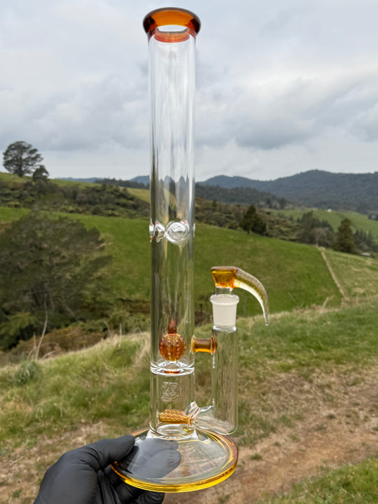 2K Double Inline To 360 Imperial Perc With Slide - Caramelo