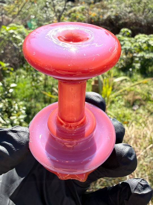 Yeti Glass Puffco Peak Dry Top - Cad Red Multi