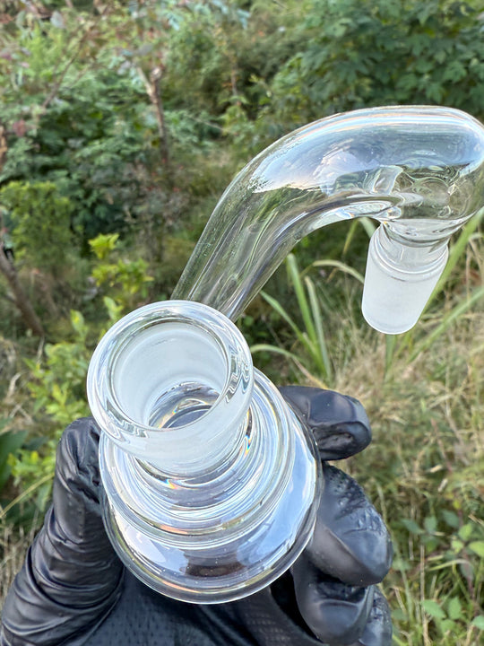 Uzzi Glass Drop Down Ash Catch 14/18mm - Clear