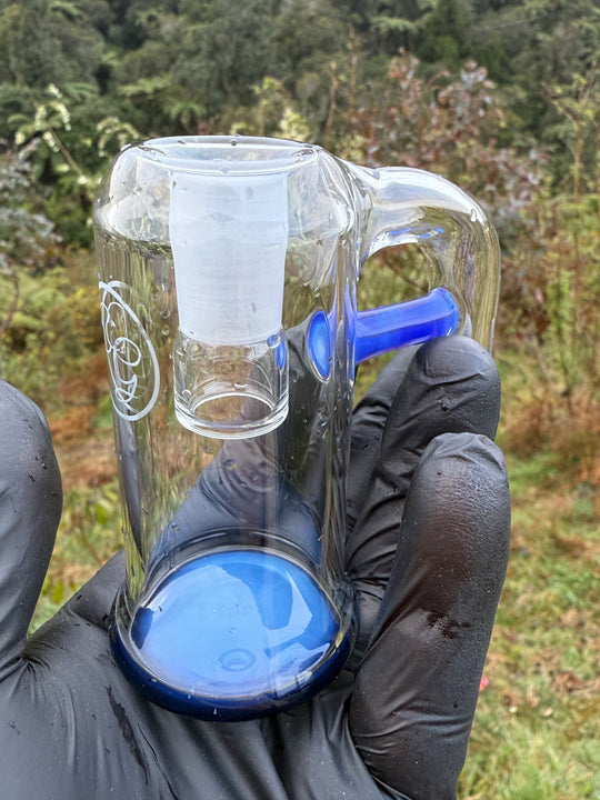 Empirical Glass Trash Can 14mm - Sonic/Blueberry