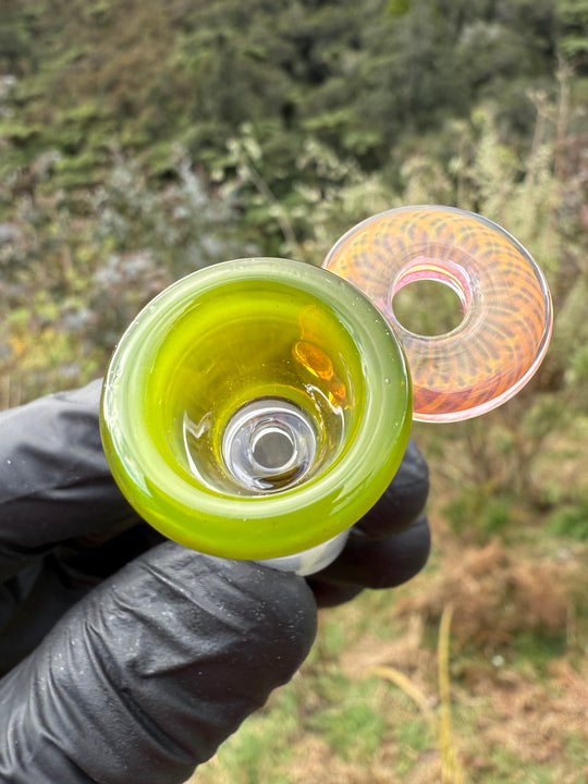 Empirical Glass Slide 18mm Fumicello - Exp Green