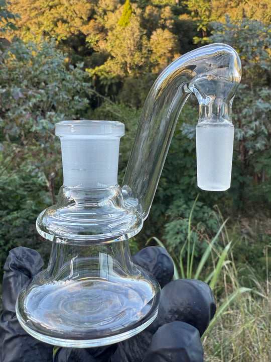 Uzzi Glass Drop Down Ash Catch 14/18mm - Clear