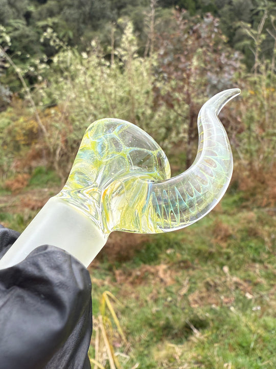 Alex Golovin Slide 18mm Up Horn - Yellow Slyme/Custom/UV