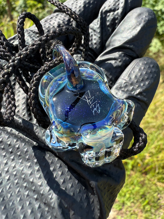 Beerglass Chaos Skull Pendant - Multicoloured #2