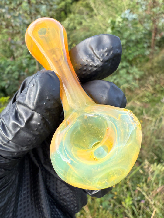 The Glass Bandit Spoon - Silver Fumed #2