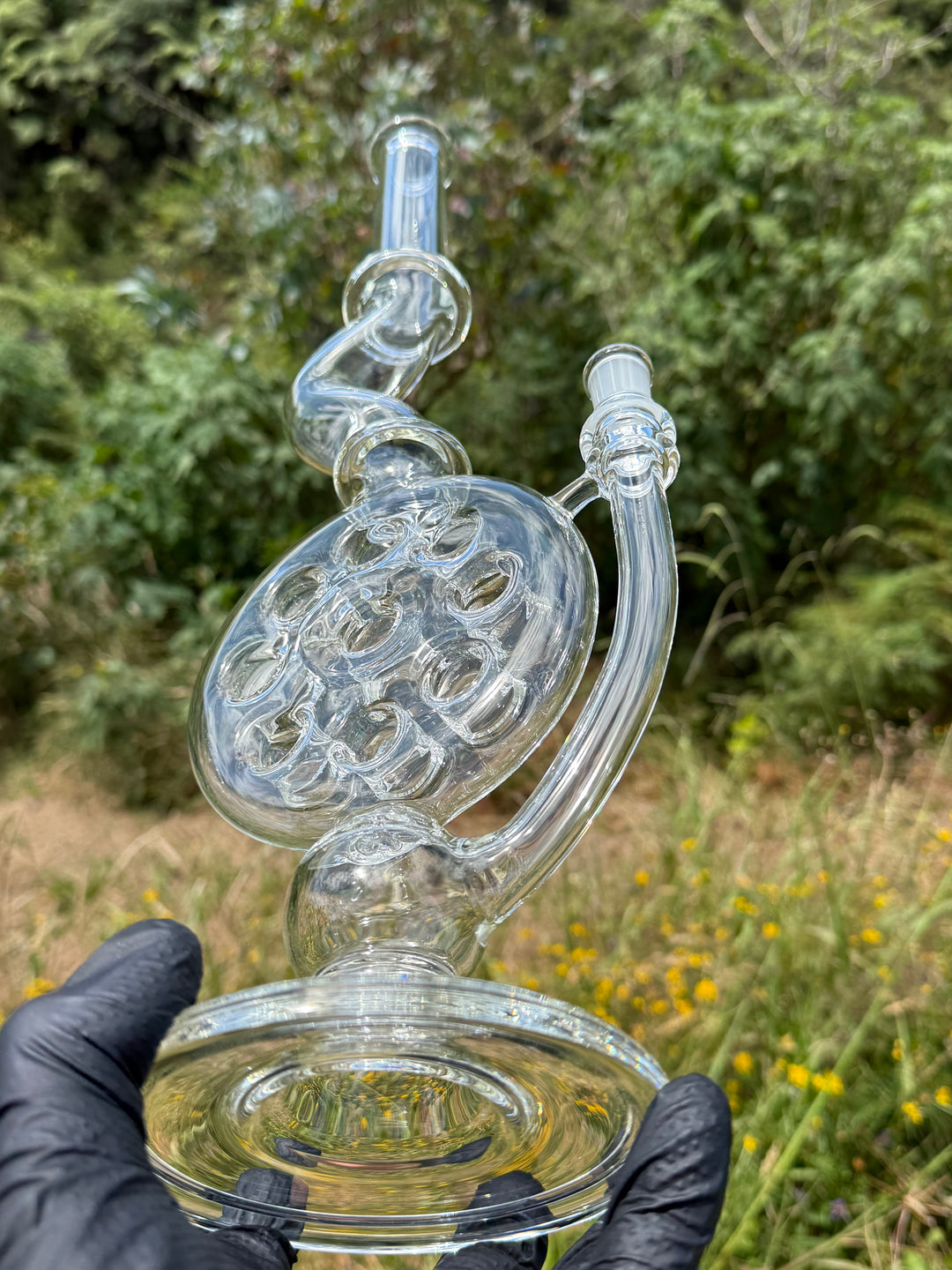 Uzzi Glass Swiss Perc Tube #1 - Clear