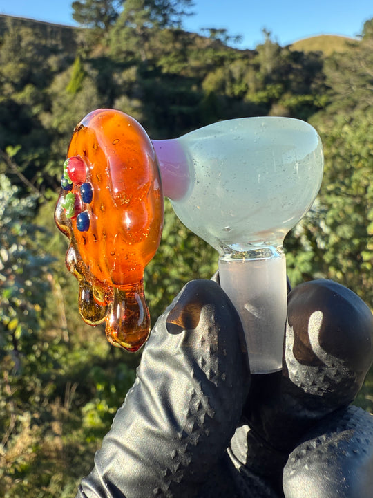 Waffle Glass Slide - Waffle Handle