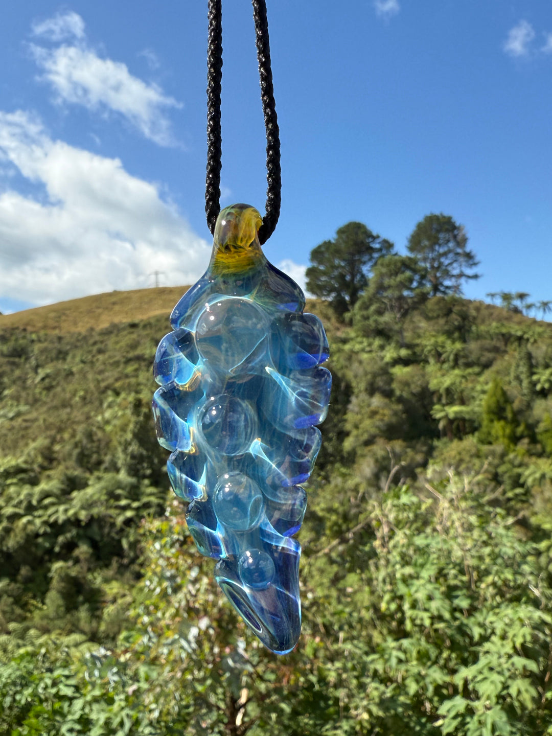 Beerglass Chaos Leaf Pendant - Multicoloured #1