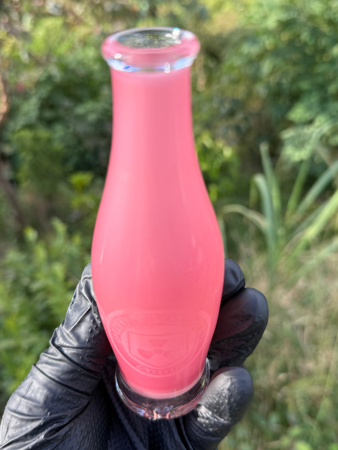 Uzzi Glass Puffco Phd Flopper Jammer  - Pink