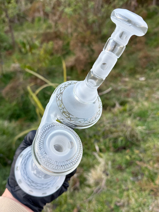 The Glass Bandit RBR - Clear/Sand Blasted