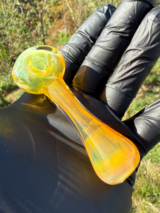 The Glass Bandit Spoon - Silver Fumed