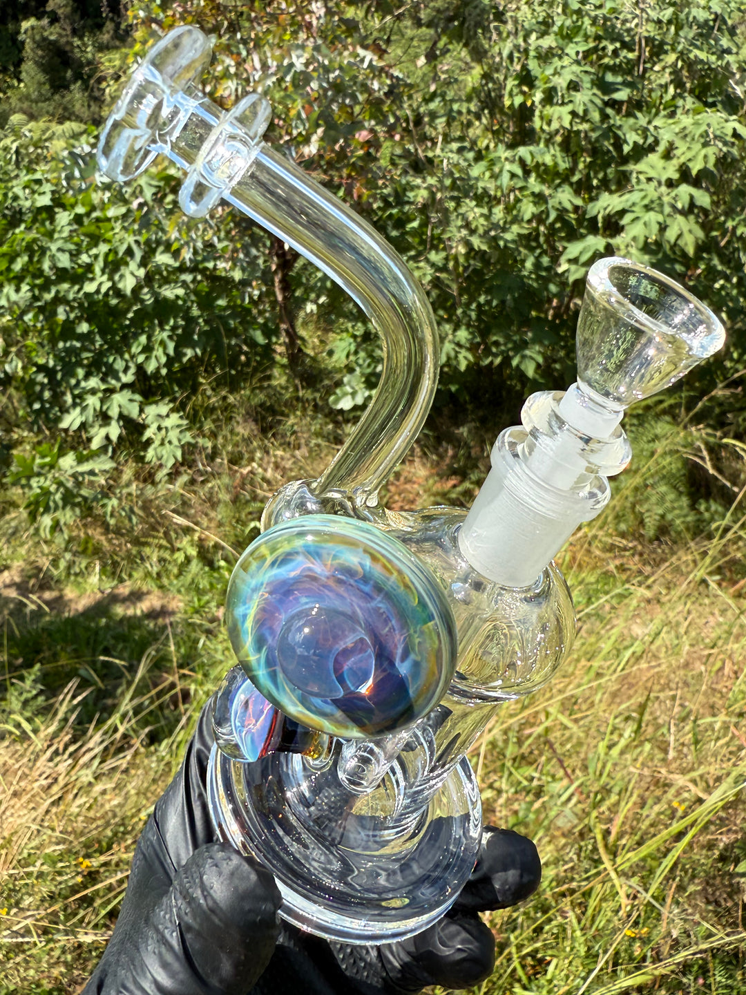 Beerglass Chaos Medallion Mini Rig - Orange/Multicoloured #1