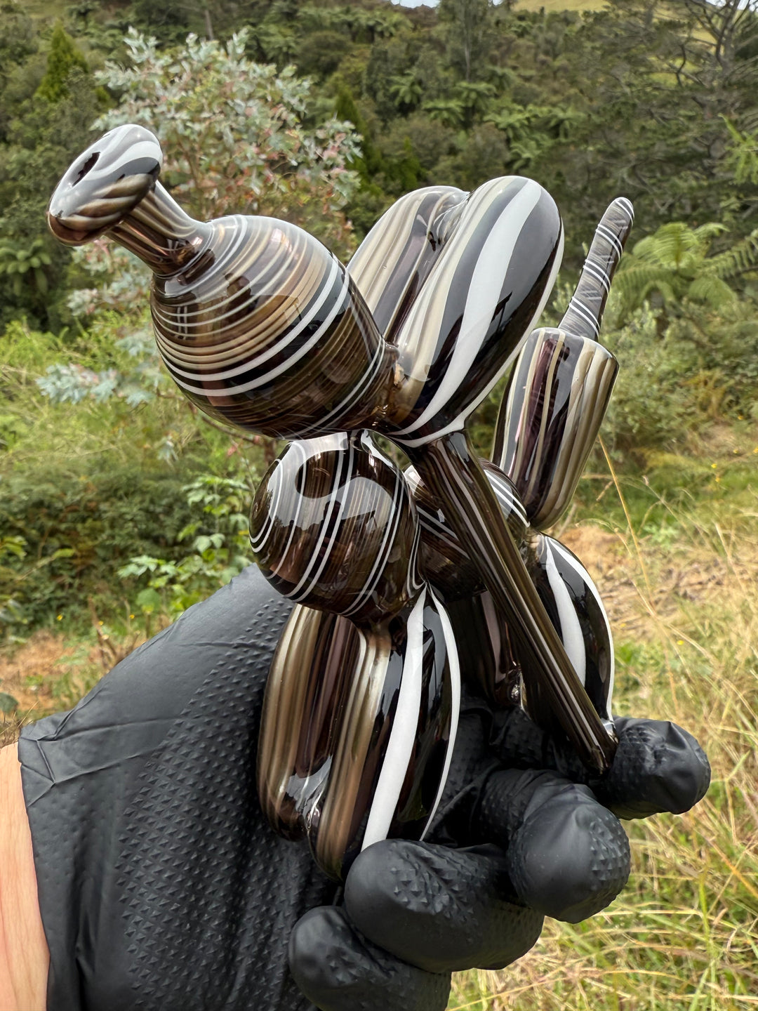Blitzkriega Balloon Dog Recycler - Black/White/Multicolour