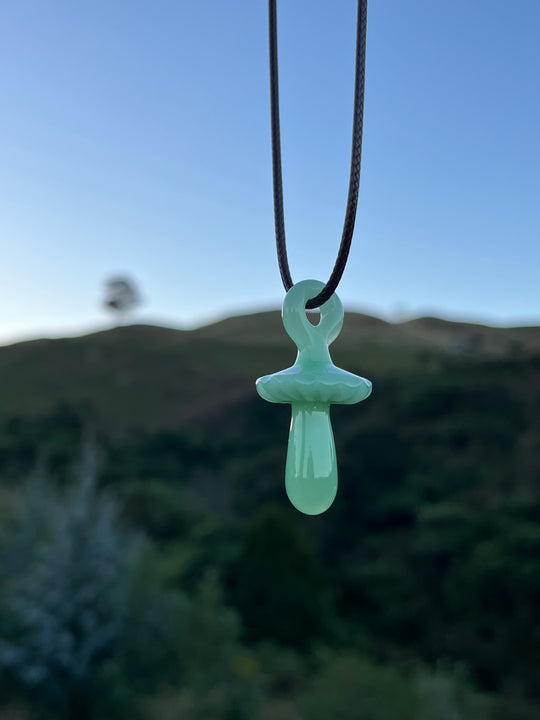 Jamie Clement Shroom Pendant - Mint Green #2