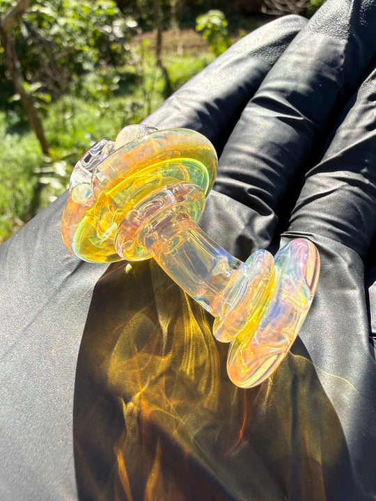 Yeti Glass Puffco Proxy Core Dry Top - Silver Fumed #1