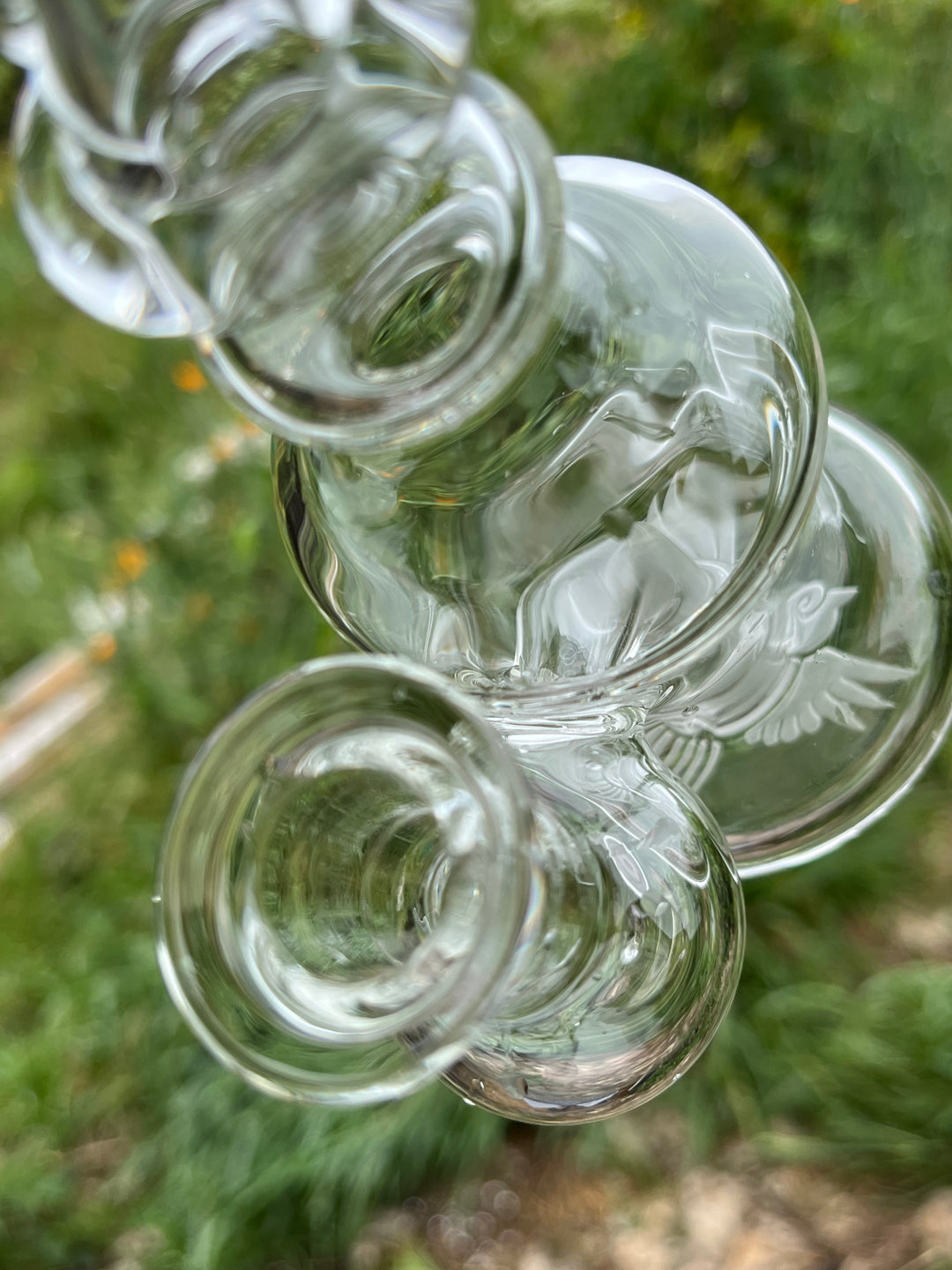 The Glass Bandit Banger Hanger #4 - Clear