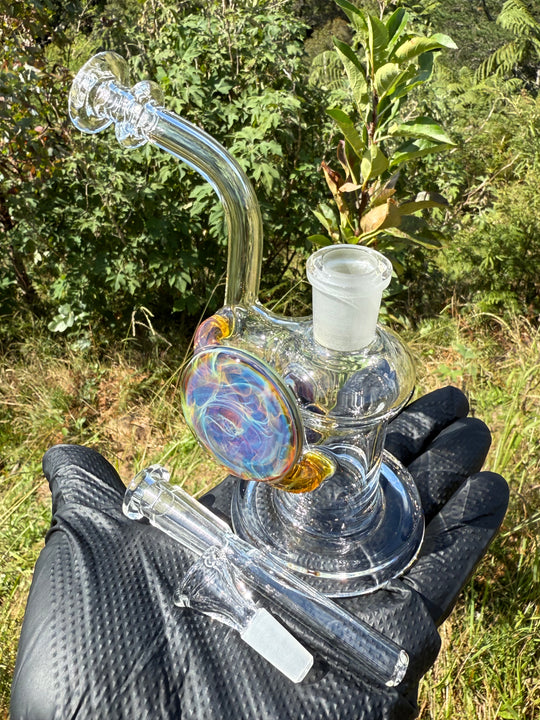 Beerglass Chaos Medallion Mini Rig - Orange/Multicoloured #2