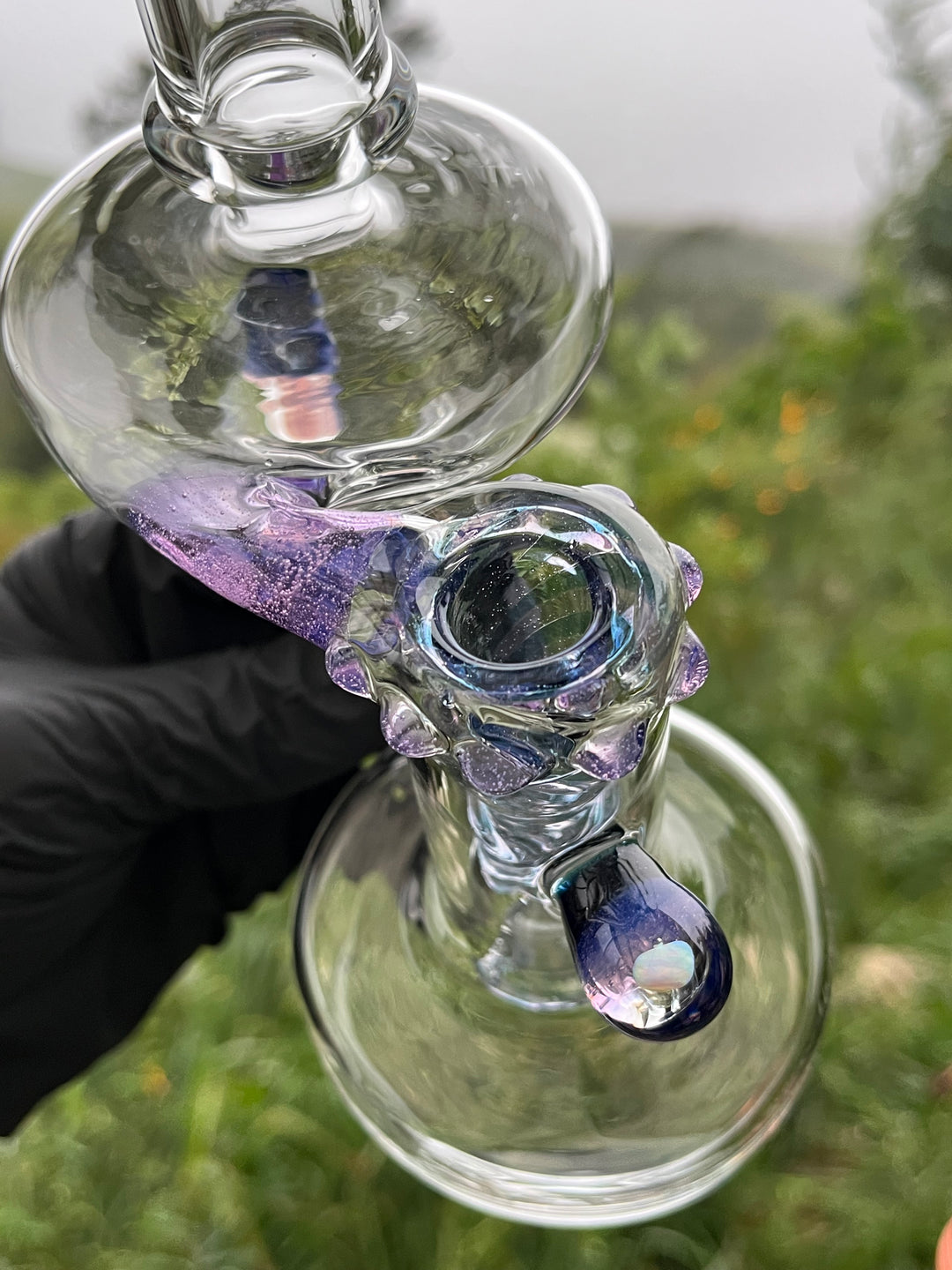 OJ Glass RBR - Heavy Blue Stardust/Purple Lilac