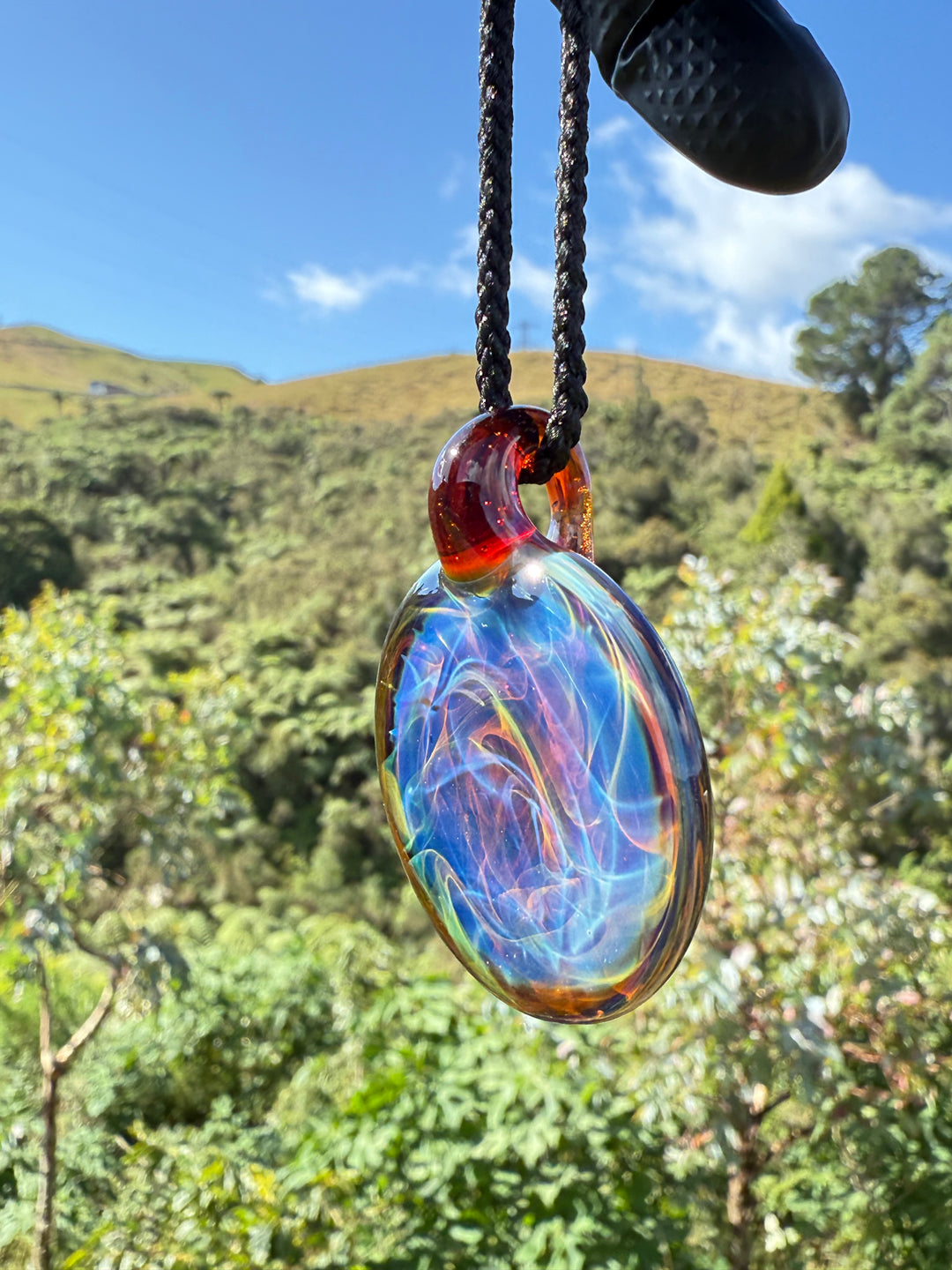 Beerglass Chaos Medallion Pendant - Lokis Lipstick/Multicoloured #3