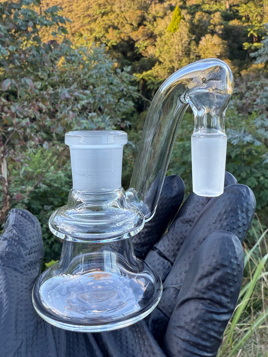 Uzzi Glass Drop Down Ash Catch 14/18mm - Clear