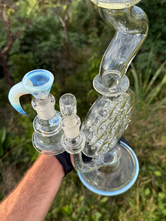 Uzzi Glass Swiss Perc Drip Tube Set - Glopal