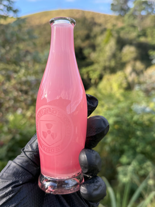 Uzzi Glass Puffco Phd Flopper Jammer  - Pink