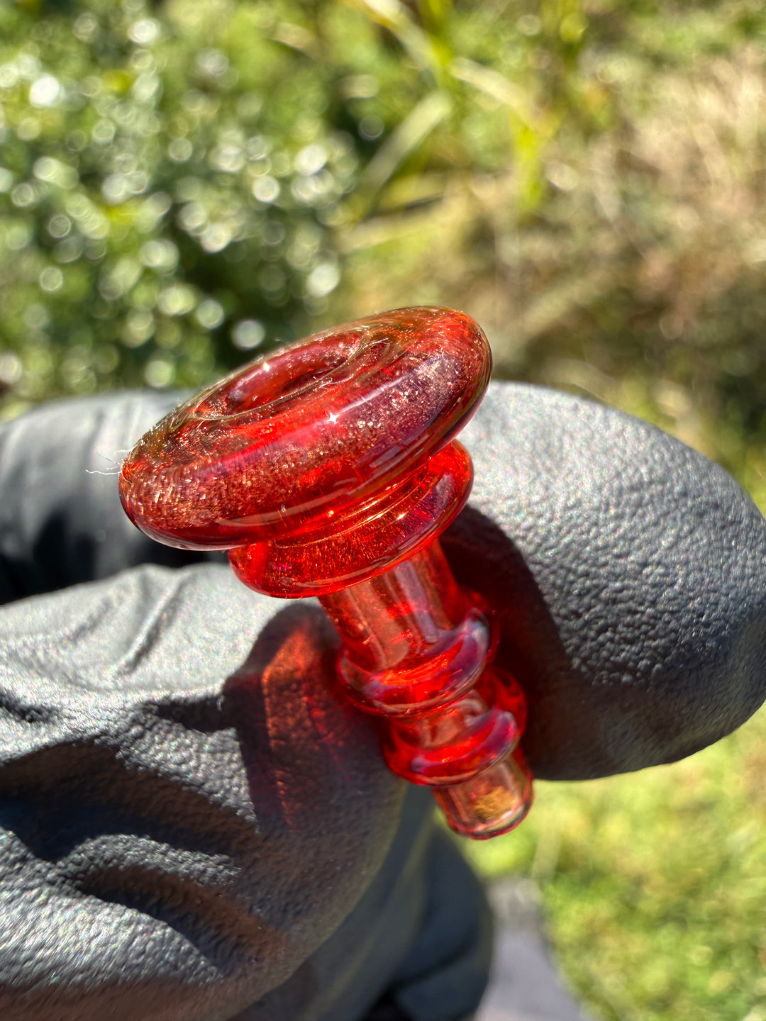Yeti Glass Puffco Peak Joystick - Red #2