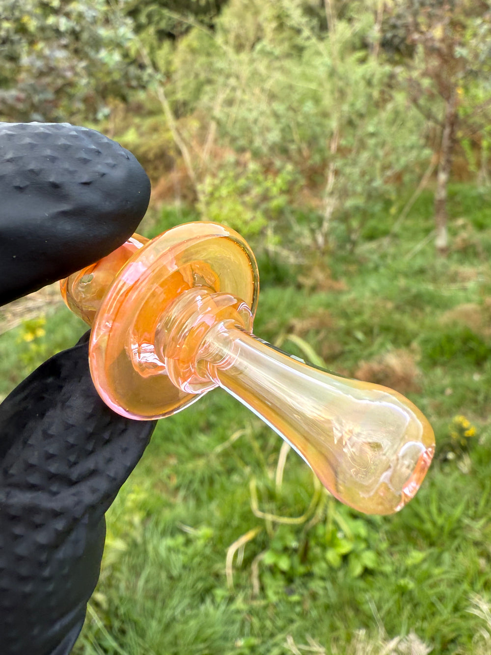 Yeti Glass Spinner Cap - Gold Fumed #1