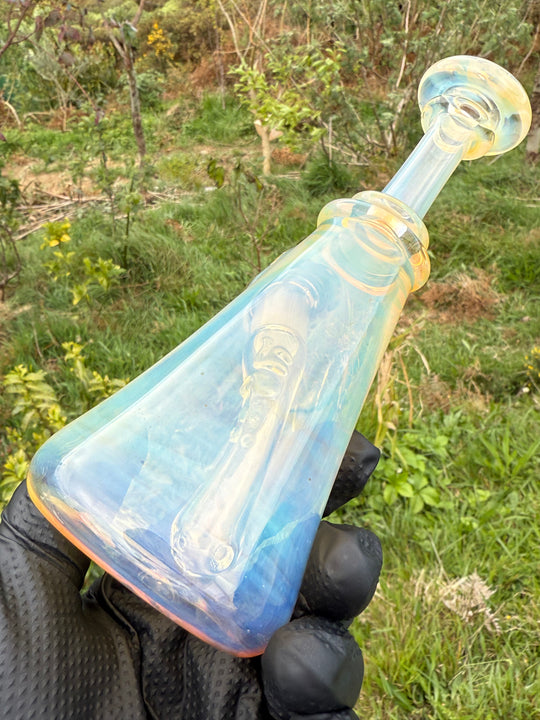 Yeti Glass Mini Jammer - Silver/Gold Fumed #1