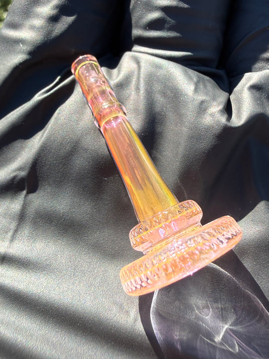 Yeti Glass Puffco Peak Joystick - Gold Fumed #3