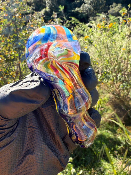 Green Thumb Bob Glass Spoon - Multicoloured #2