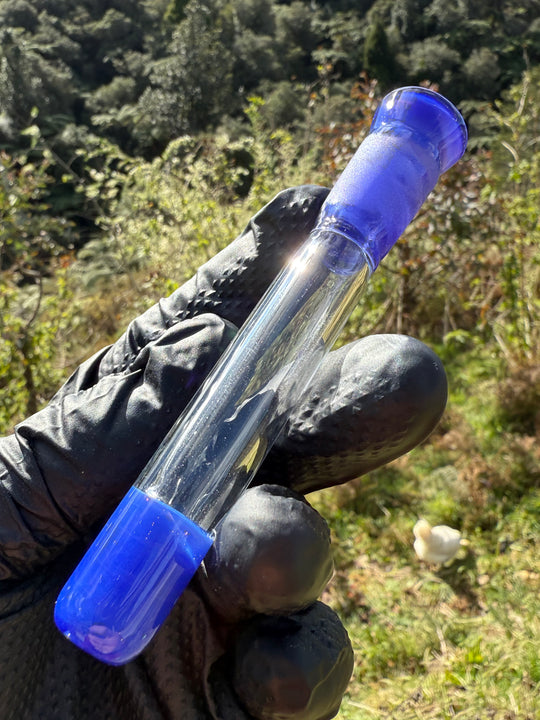 Jamie Clement Glass Downstem Seconds Quality - Blue
