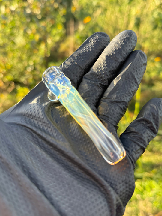 Kaigo Glass One Hitter - Gold/Silver Fumed #2