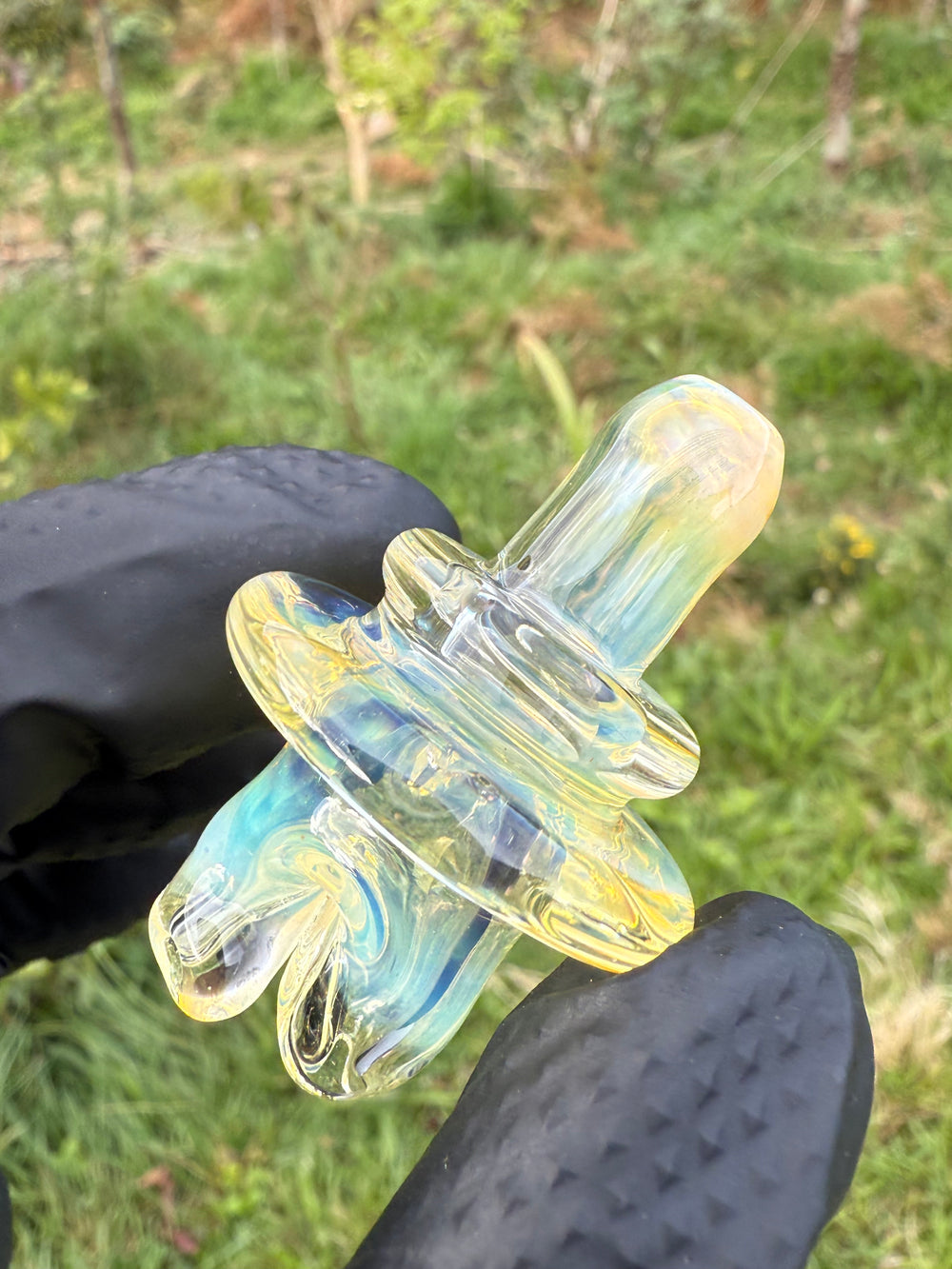 Yeti Glass Spinner Cap - Silver Fumed