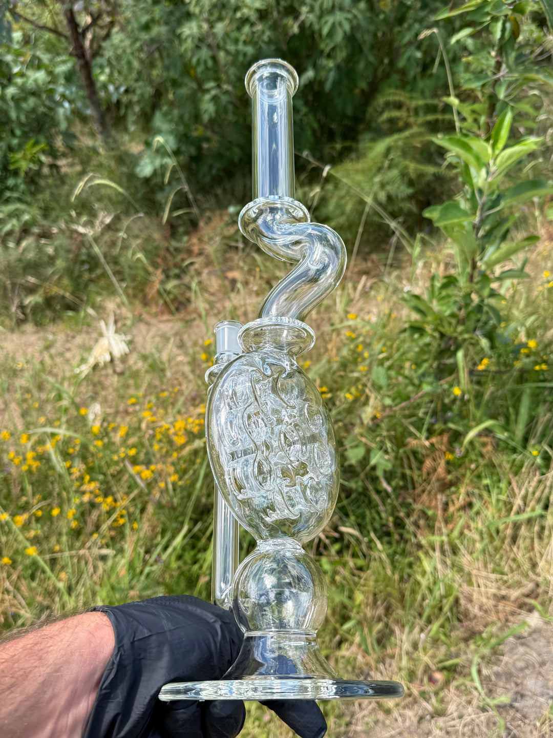 Uzzi Glass Swiss Perc Tube #2 - Clear