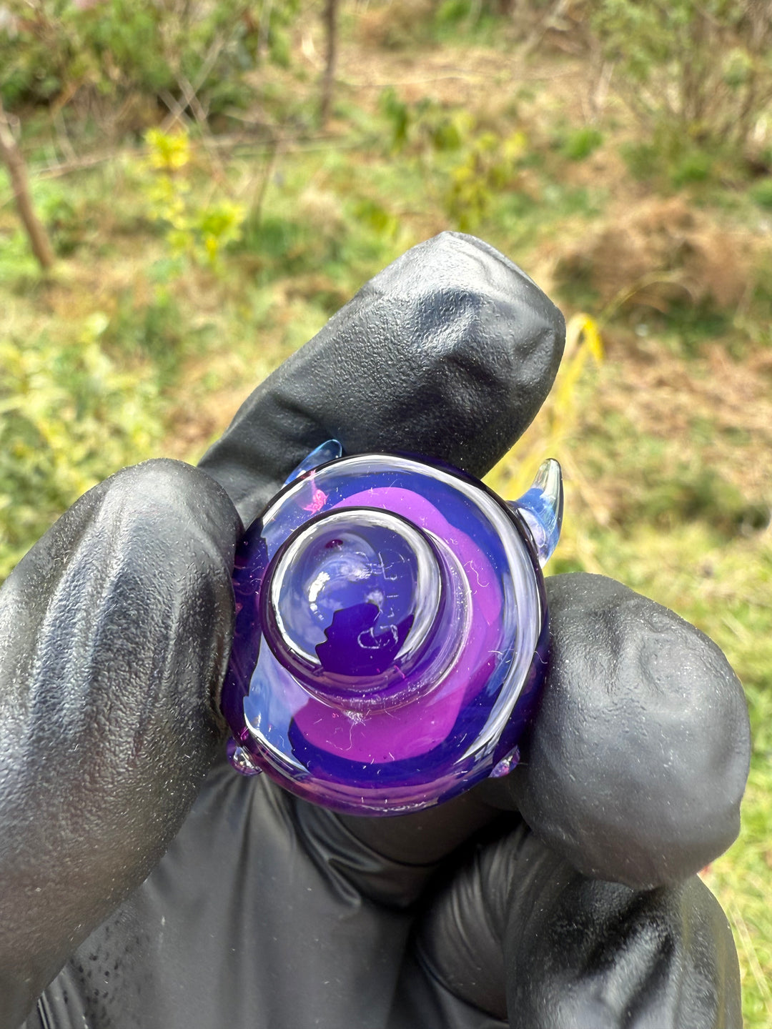 Jamie Clement Monster Eye Carb Cap - Gold Amethyst
