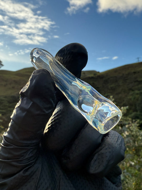 Kaigo Glass One Hitter - Silver Fumed #1