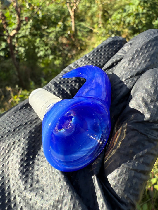 Uzzi Glass Double Stemline Set - Silver Fumed/Sonic