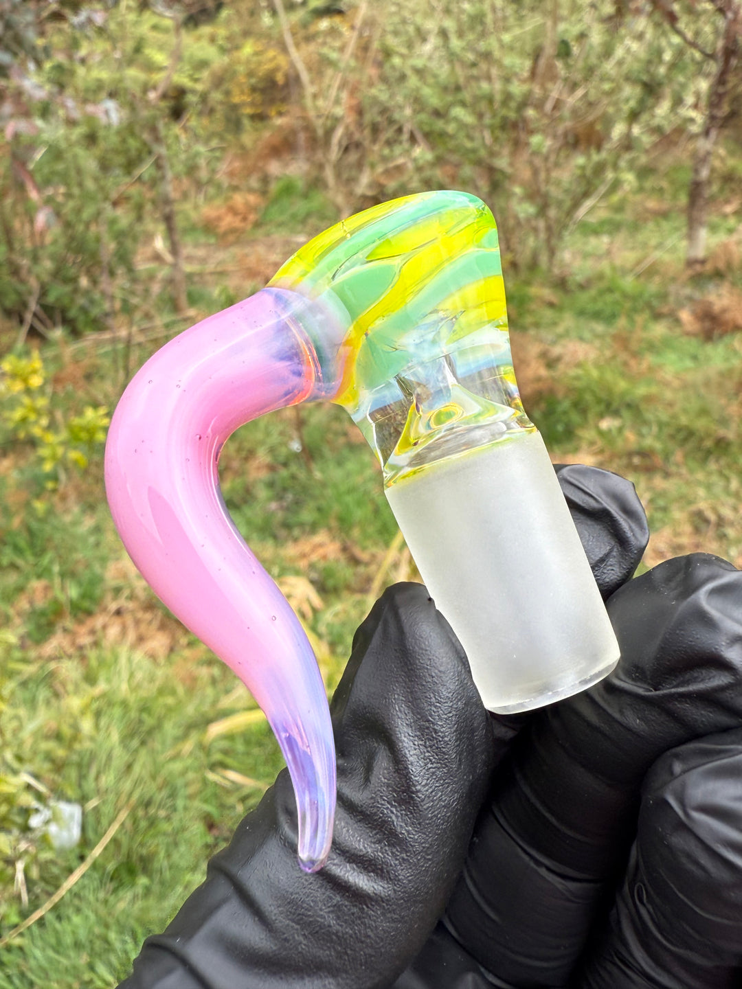 Alex Golovin Slide 18mm Horn - Ghost/Yellow Slyme/Vital V3/Telemaganta