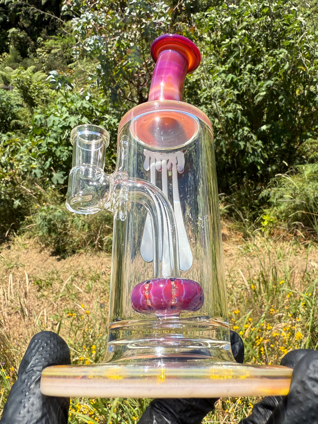 Uzzi Glass Drip Jammer Donut Perc - Lokisdipity