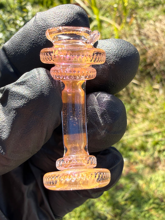 Yeti Glass Puffco Pivot Dry Top - Gold Fumed #1