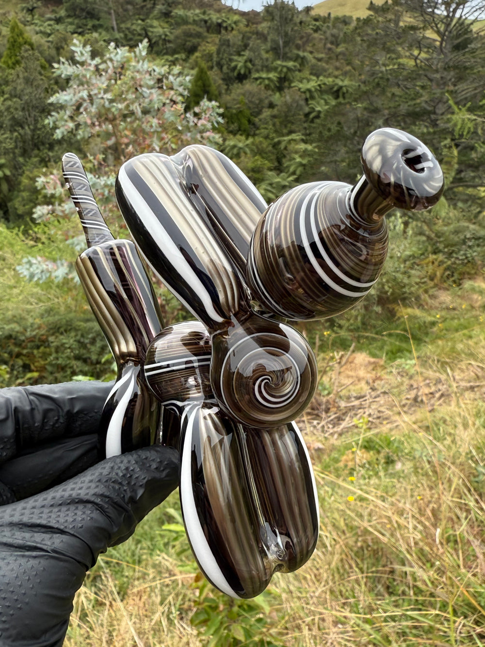 Blitzkriega Balloon Dog Recycler - Black/White/Multicolour