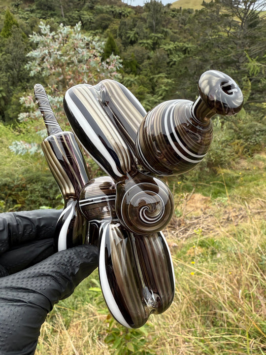 Blitzkriega Balloon Dog Recycler - Black/White/Multicolour
