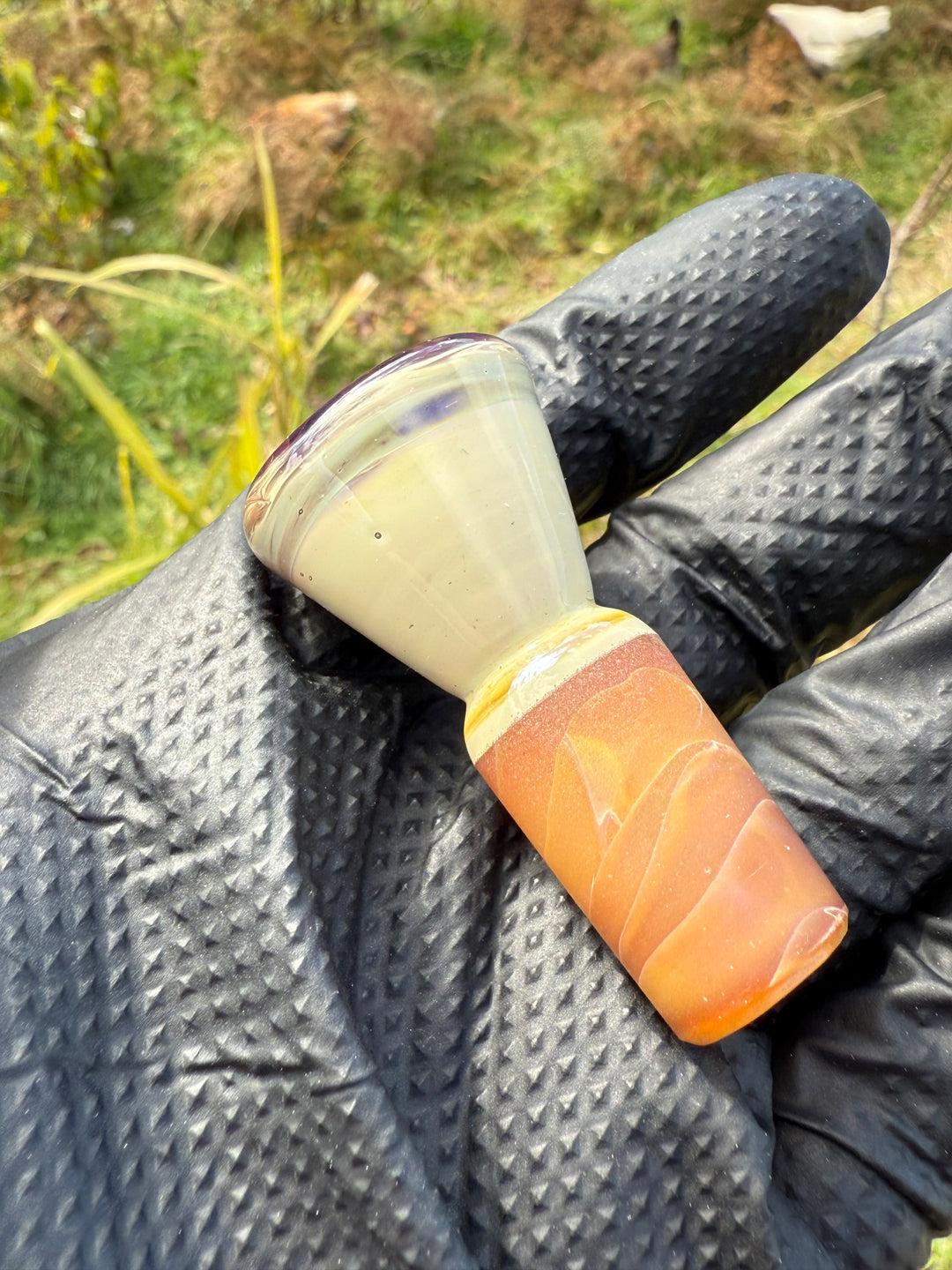 Jamie Clement Fully Worked Slide 18mm - Amber Purple