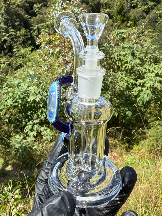 Beerglass Chaos Medallion Mini Rig - Blue Cobalt/Multicoloured #2